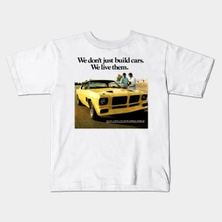 HOLDEN MONARO GTS - advert Kids T-Shirt